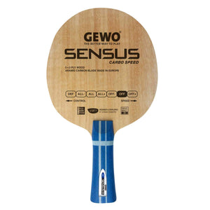 GEWO Sensus Carbo Speed Offensive Table Tennis Blade GEWO