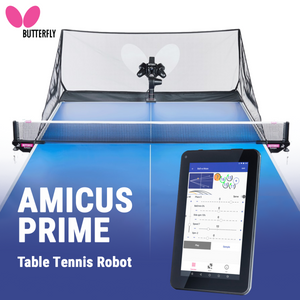 Butterfly Amicus Prime Table Tennis Robot Butterfly