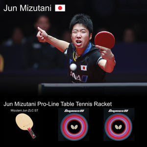 Butterfly Jun Mizutani Pro-Line Table Tennis Racket Butterfly