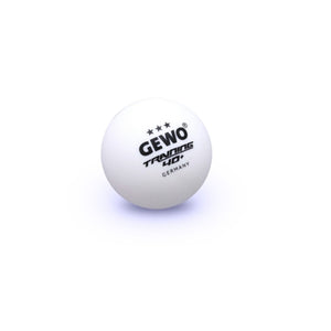 GEWO 3-Star 40 Plus Training Table Tennis Balls ( 6 or 24 Count) Gewo