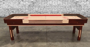 Venture 9' Grand Deluxe Bank Shot Shuffleboard Table Venture
