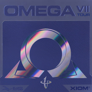 XIOM Omega VII Tour Offensive Table Tennis Rubber Xiom