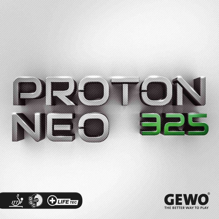 GEWO Proton Neo 325 Offensive Table Tennis Rubber