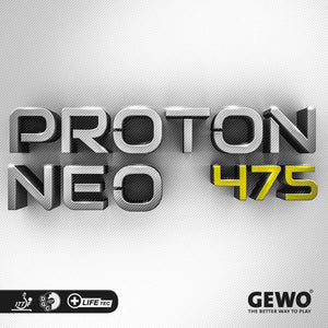 GEWO Proton Neo 475 Offensive Table Tennis Rubber GEWO