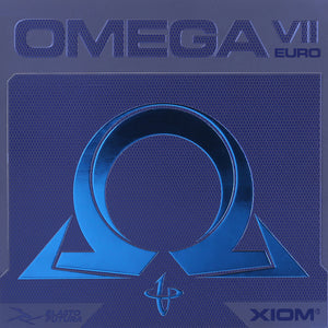 XIOM Omega VII Euro Offensive Table Tennis Rubber Xiom
