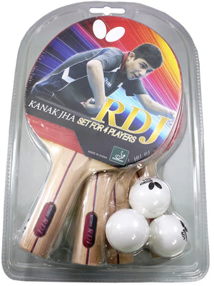 Butterfly RDJ Ping Pong Racket Set Butterfly