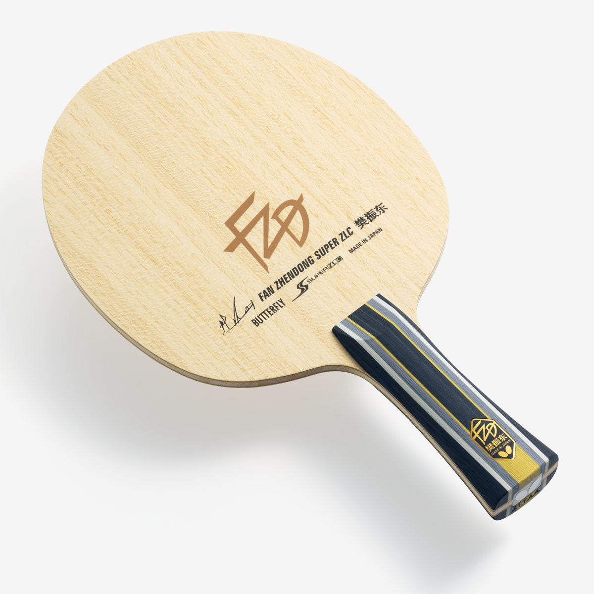 Butterfly Fan Zhendong Super ZLC Table Tennis Blade Butterfly