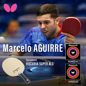 Butterfly Viscaria Super ALC Pro-Line Racket with Dignics 05