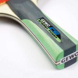 GEWO CS Energy Power Pre-Assembled Table Tennis Racket GEWO