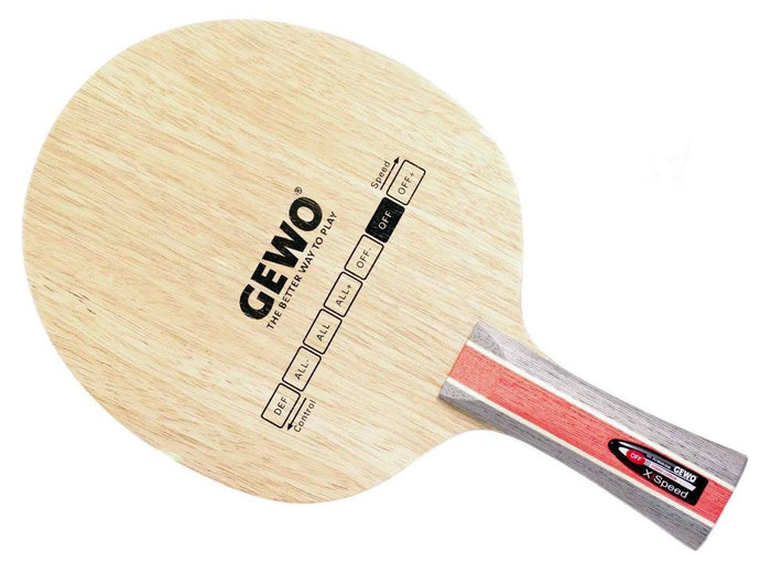 GEWO Hybrid Carbon X Speed Offensive Table Tennis Blade