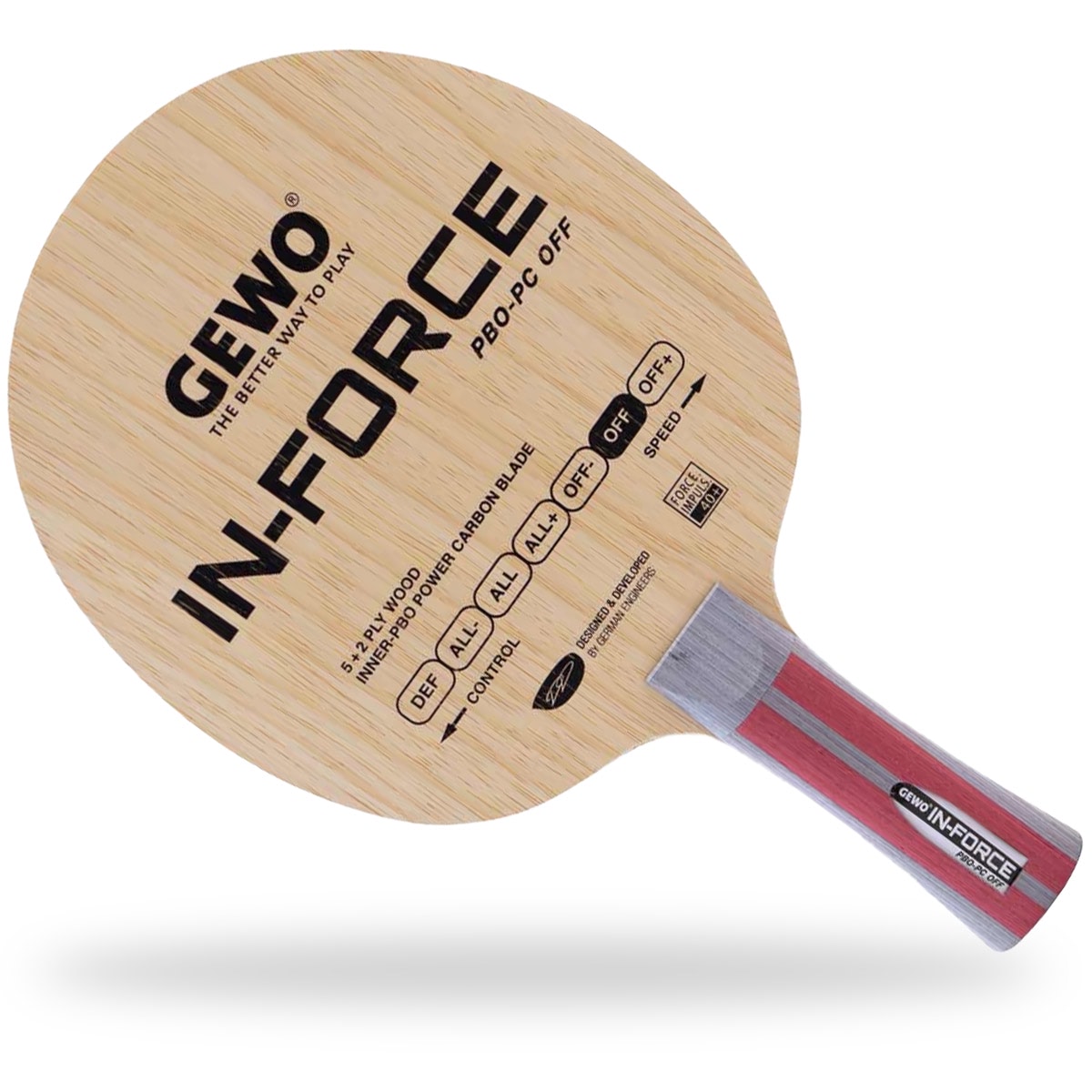 GEWO In Force PBO-PC Offensive Table Tennis Blade GEWO