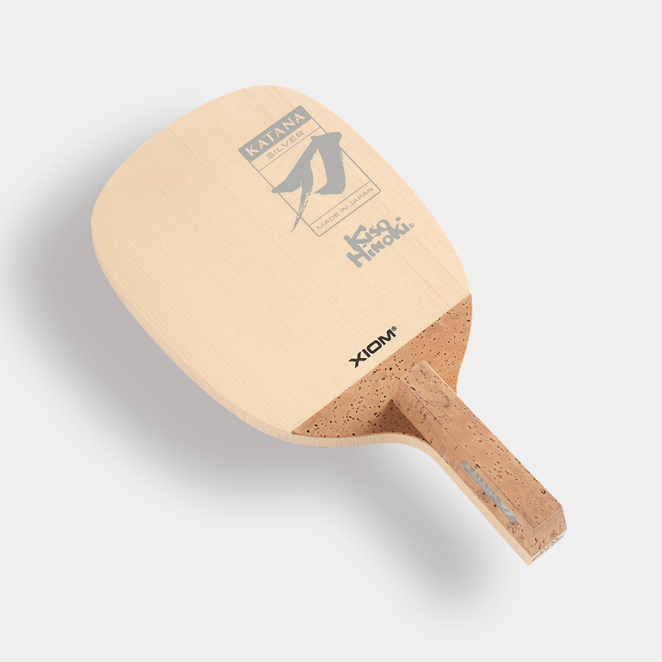 XIOM Katana Silver Japanese Penhold Table Tennis Blade eTableTennis