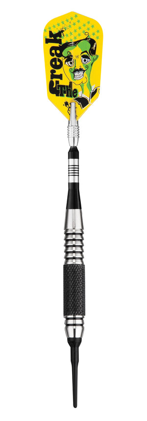 THE FREAK SOFT TIP DARTS KNURLED AND GROOVED BARREL 18 GRAM - VIPER GLD Products