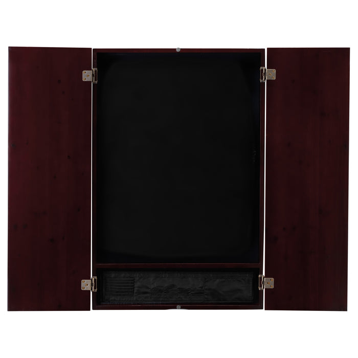 Viper Metropolitan Mahogany Soft Tip Dartboard Cabinet