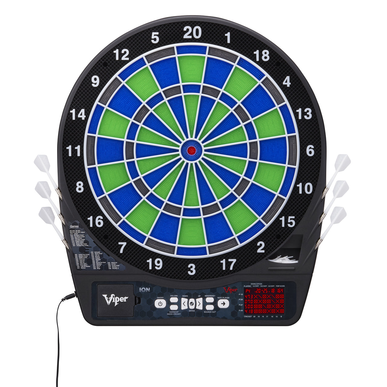 VIPER ION LED ILLUMINATED DARTBOARD GLD Products