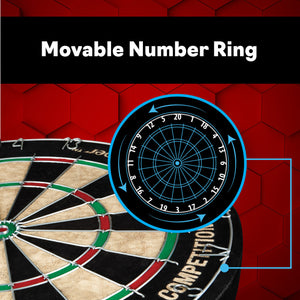 Viper Dead-On Bristle Dartboard