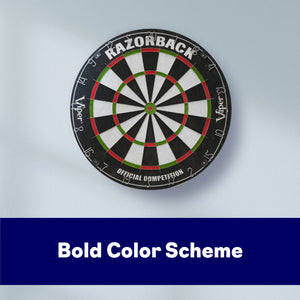 Viper Razorback Sisal Bristle Dartboard