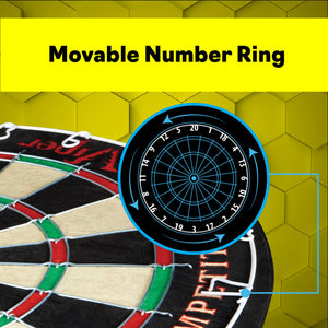 Viper League Pro Sisal Bristle Dartboard