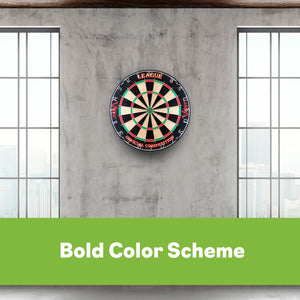 VIPER LEAGUE SISAL BRISTLE DARTBOARD