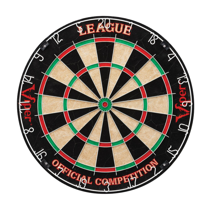 VIPER LEAGUE SISAL BRISTLE DARTBOARD