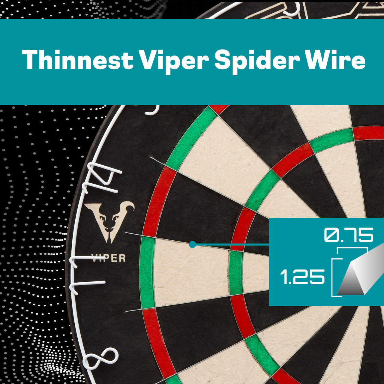 VIPER SLASH SISAL BRISTLE DARTBOARD GLD Products