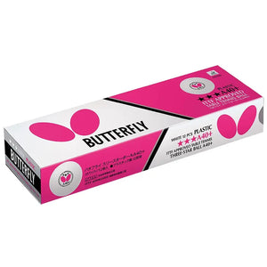 Butterfly A40+ 3-Star Table Tennis Balls (3 or 12 Count) Butterfly