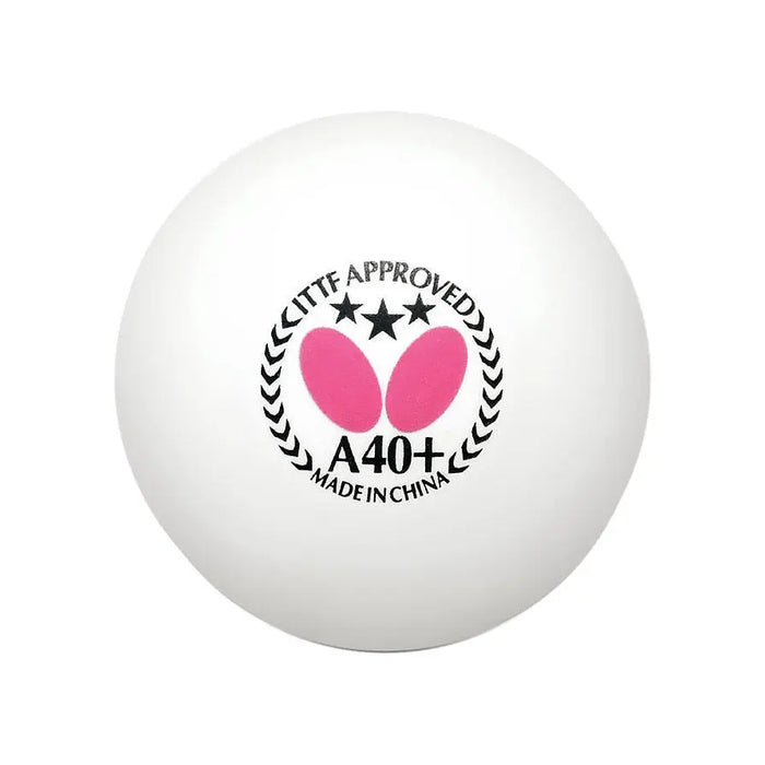 Butterfly A40+ 3-Star Table Tennis Balls (3 or 12 Count)