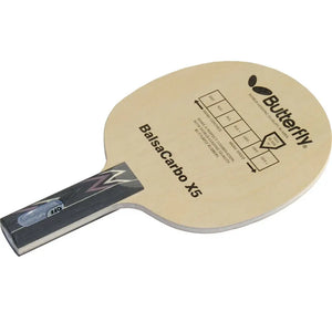Butterfly Balsa Carbo X5 Table Tennis Blade