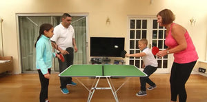 Butterfly Family Mini Table Tennis Table