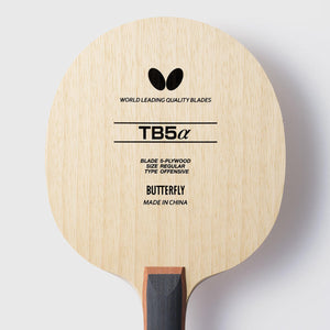 Butterfly TB5 Alpha FL Table Tennis Blade Butterfly