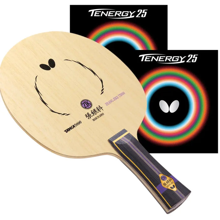 Butterfly Zhang Jike T5000 FL Pro-Line With Tenergy 25