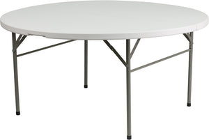 Flash Furniture Round Bi-Fold Cards Table
