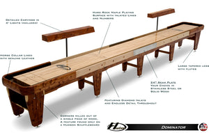 Hudson Dominator Shuffleboard Table