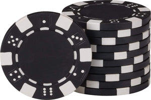 Fat Cat 500 Count Texas Hold'Em Dice Poker Chip Set