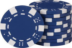 Fat Cat 500 Count Texas Hold'Em Dice Poker Chip Set