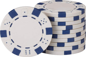 Fat Cat 500 Count Texas Hold'Em Dice Poker Chip Set