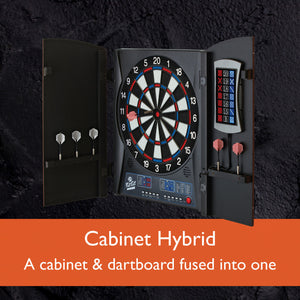 Electronic Dartboard Cabinet - Easy Assembly, Fast Shipping