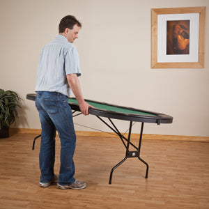 Fat Cat Folding Texas Hold'em Poker Table