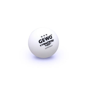 GEWO 3-Star 40 Plus Training Table Tennis Balls ( 6 or 24 Count)