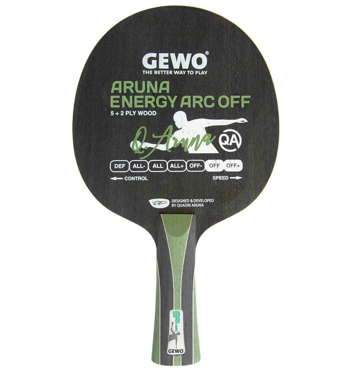 GEWO Aruna Energy ARC Offensive Plus Table Tennis Blade