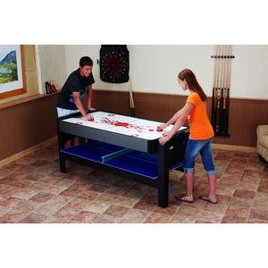 Fat Cat 72" 3-in-1 Flip Multi Game Table