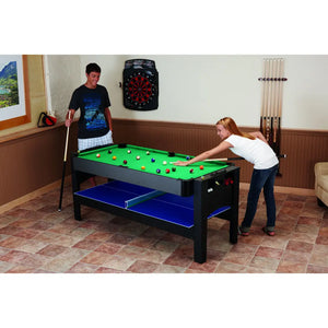 Fat Cat 72" 3-in-1 Flip Multi Game Table