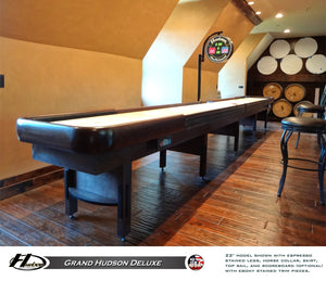 Grand Hudson Deluxe Shuffleboard Table Hudson Shuffleboards