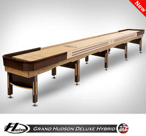 Grand Hudson Deluxe Hybrid Shuffleboard Table