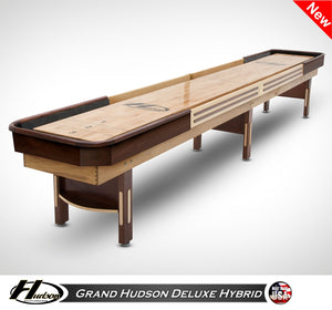 Grand Hudson Deluxe Hybrid Shuffleboard Table