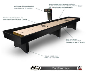 Hudson Commercial Shuffleboard Table Hudson Shuffleboards