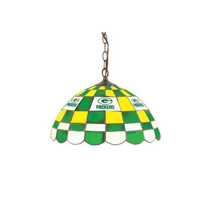 GREEN BAY PACKERS 16-IN. ROUND DOME PUB LIGHT