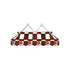 CLEVELAND BROWNS 40-IN. STAINED GLASS POOL TABLE LAMP Imperial