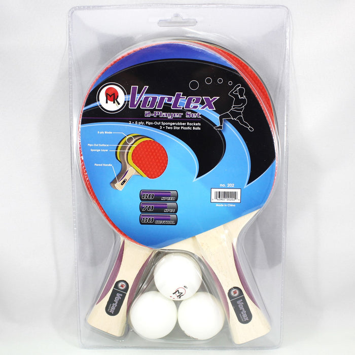 Martin Kilpatrick Vortex Table Tennis Racket Set