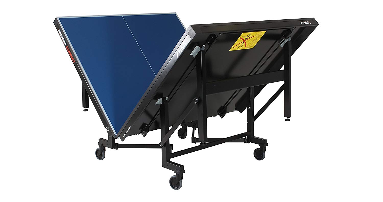 Stiga Premium ITTF-Approved Compact Table Tennis Table Stiga